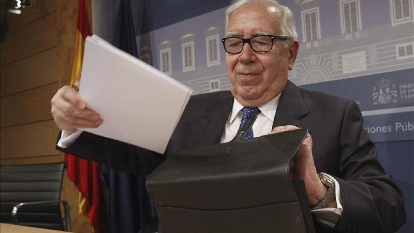 Manuel Lagares, presidente del comit&eacute; de expertos para la reforma fiscal