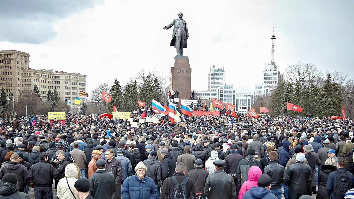 Prorrusos en Kiev