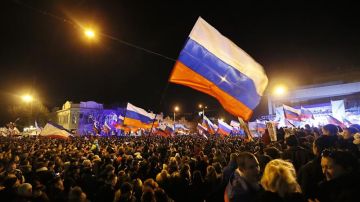 Celebración en Crimea