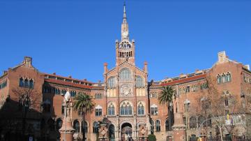 El Hospital Sant Pau de Barcelona,
