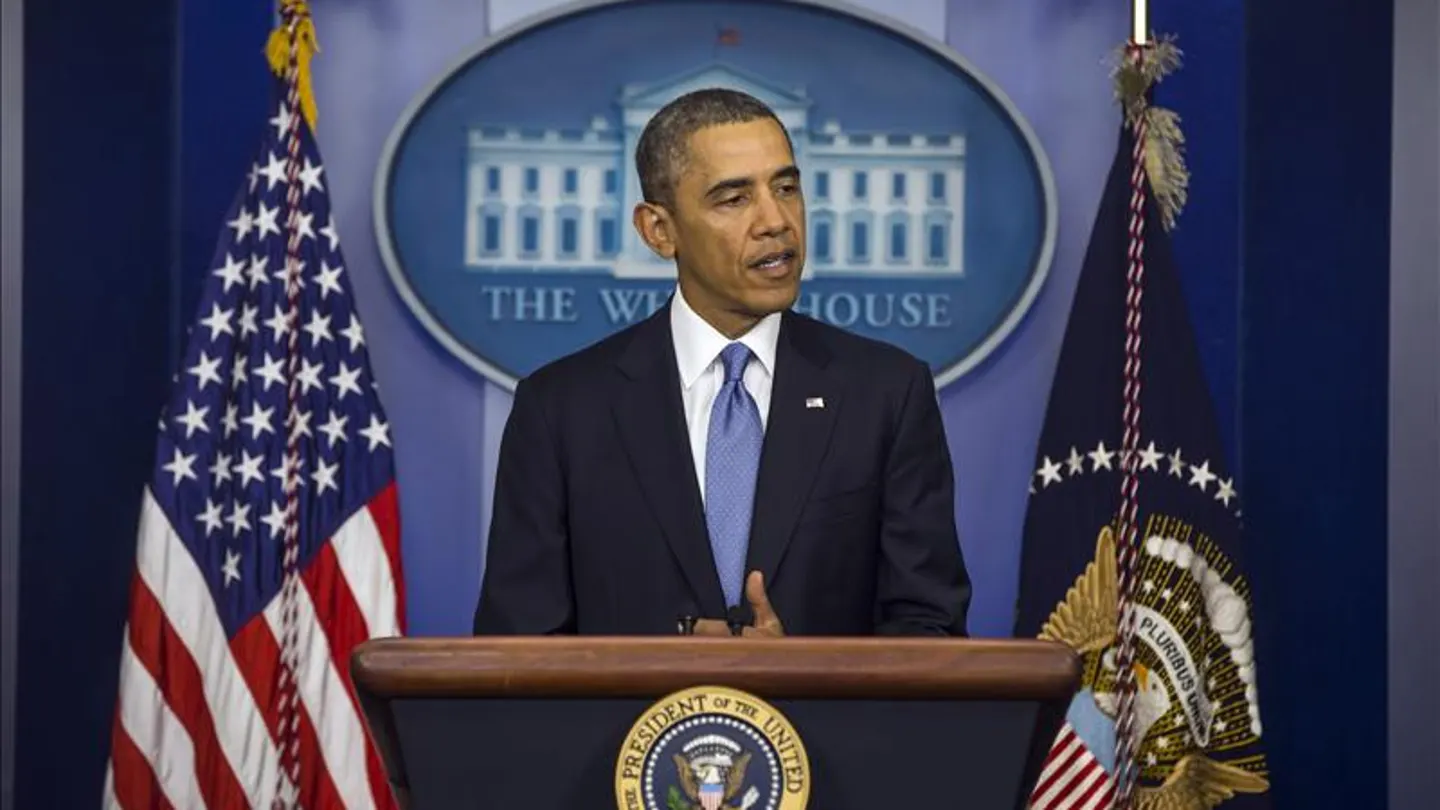 Barack Obama comparece en la Casa Blanca Barack Obama comparece en la Casa Blanca
