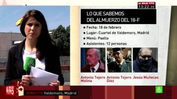 Agenda de la celebración del 23F en el cuartel de Valdemoro