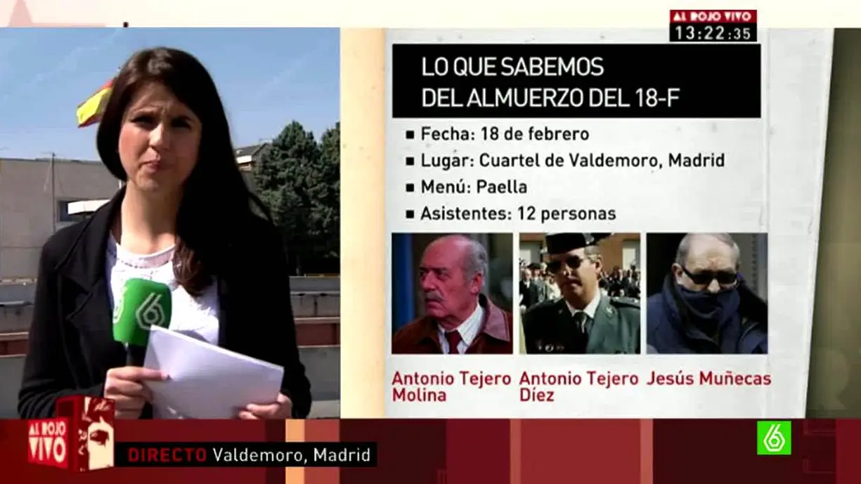 Agenda de la celebración del 23F en el cuartel de Valdemoro