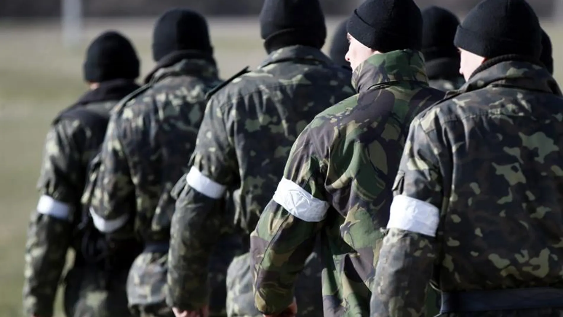 Soldados ucranianos en una imagen de archivo