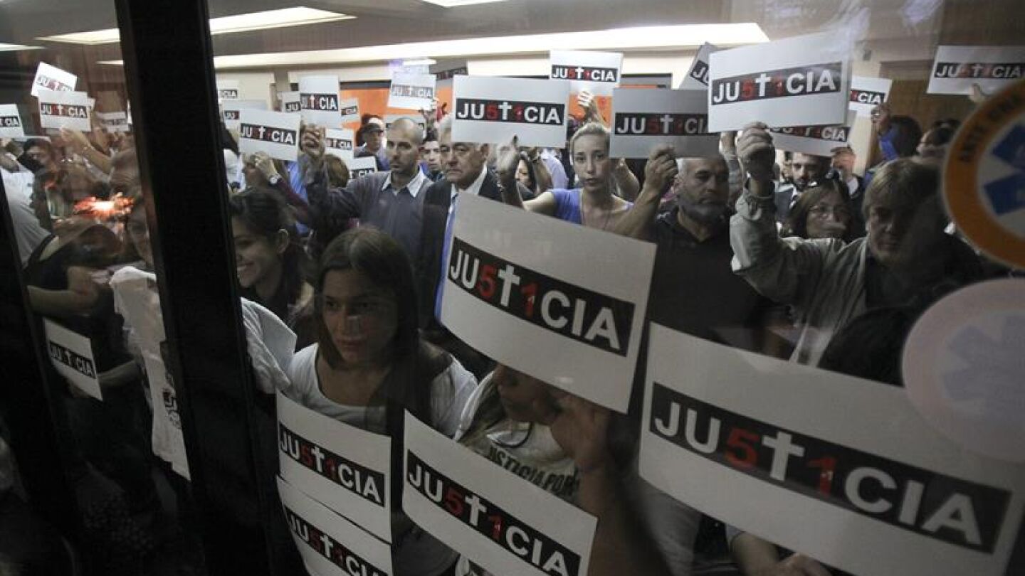 Juicio por el accidente ferroviario en Argetina