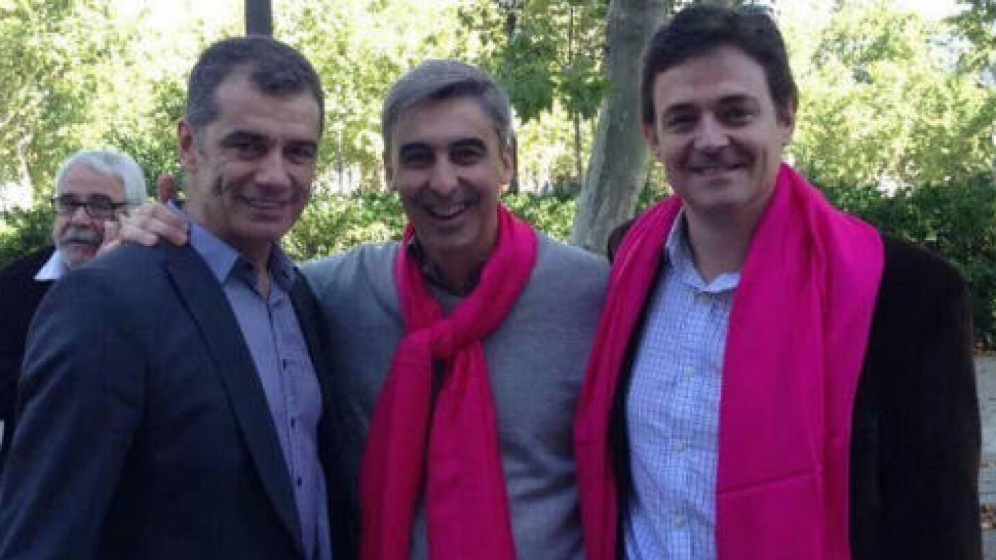 Jaime de Berenguer con compa&ntilde;eros de UPyD