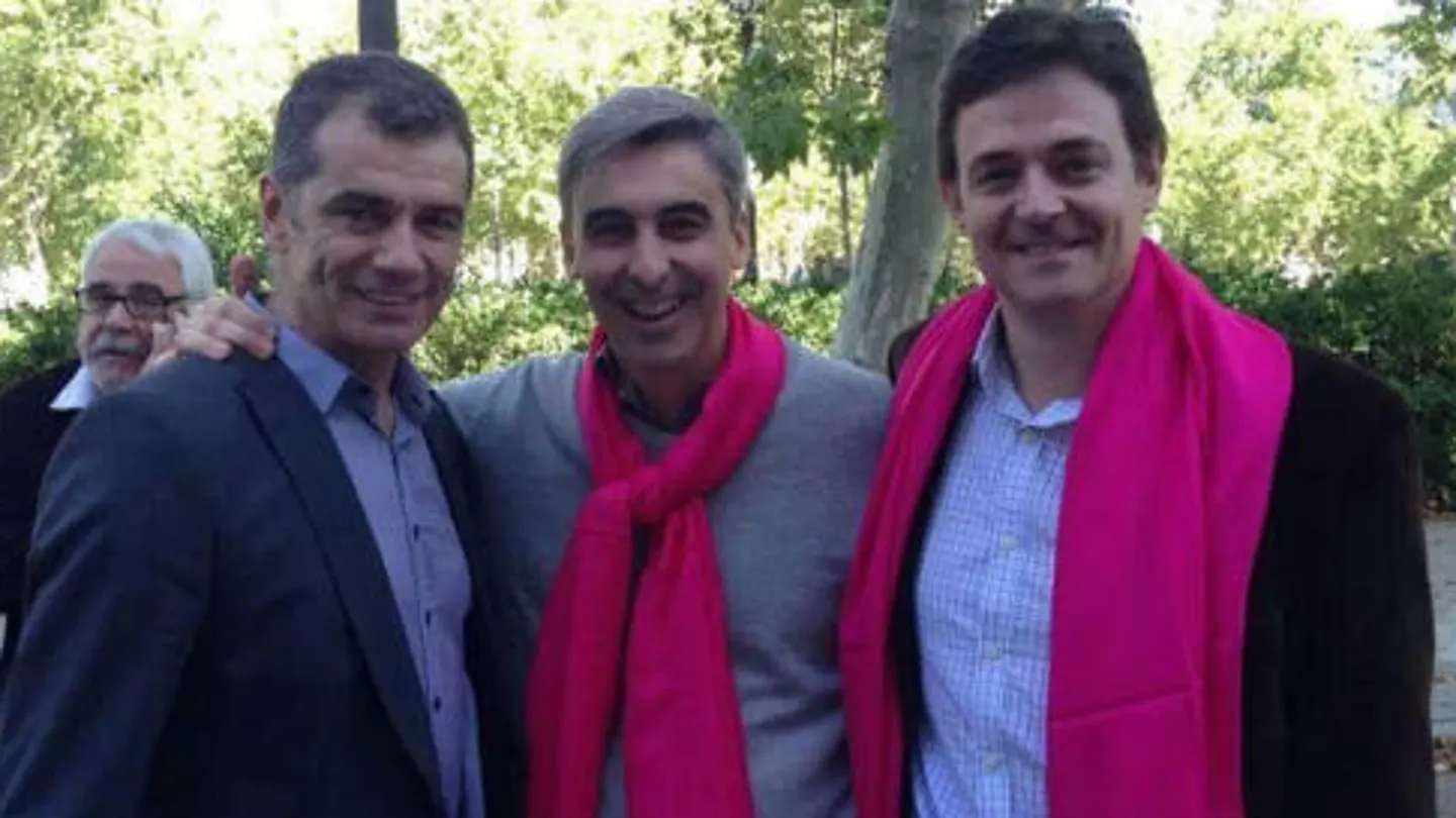 Jaime de Berenguer con compañeros de UPyD Jaime de Berenguer con compañeros de UPyD
