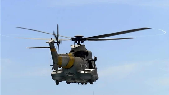 Un helicóptero del Servicio Aéreo de Rescate (SAR) de Canarias Un helicóptero del Servicio Aéreo de Rescate (SAR) de Canarias