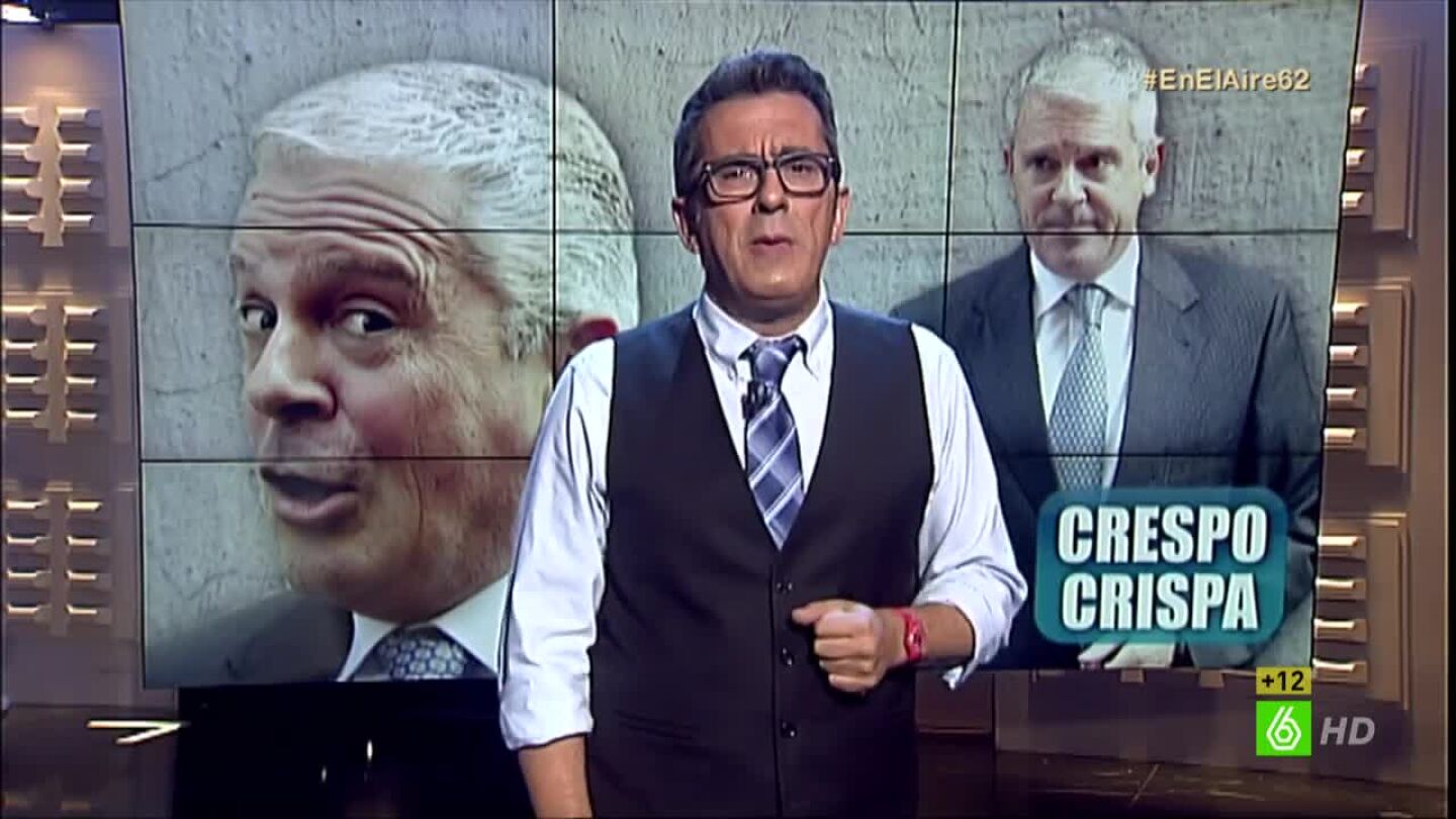 Mon&oacute;logo de Buenafuente sobre Pablo Crespo