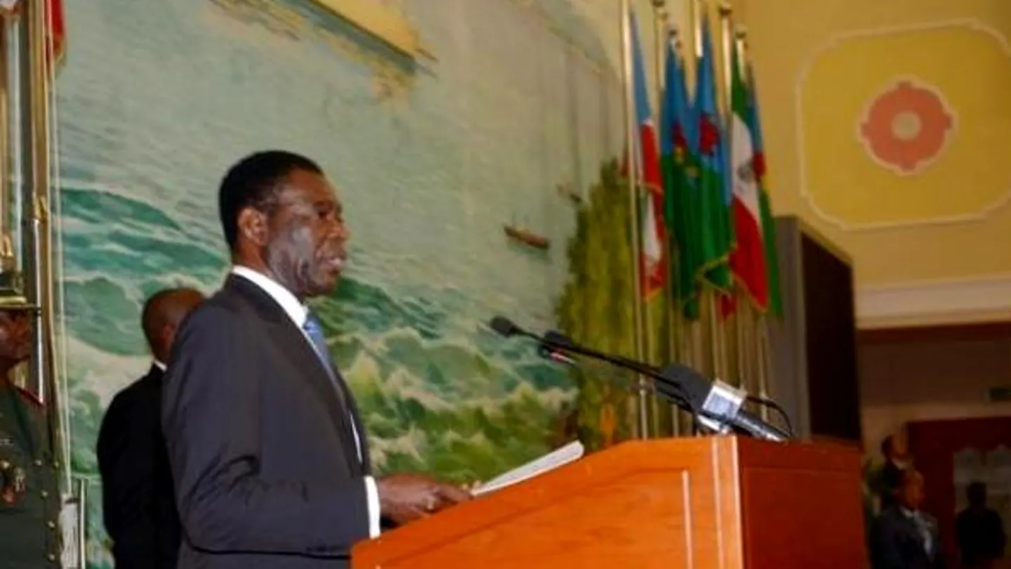 Teodoro Obiang, dictador de Guinea Ecuatorial Teodoro Obiang, dictador de Guinea Ecuatorial