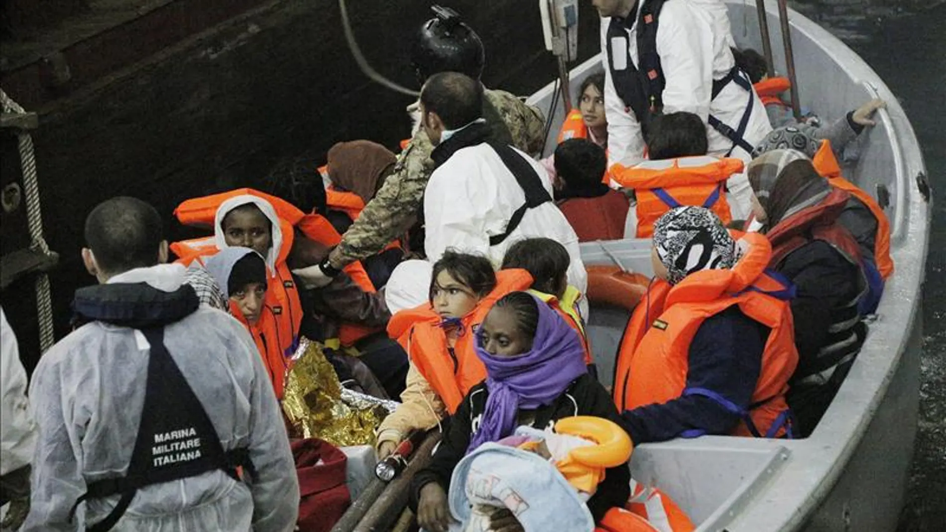 Un total de 3.000 inmigrantes han sido rescatados en el sur de Italia  