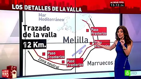 Los detalles de la valla de Melilla Los detalles de la valla de Melilla
