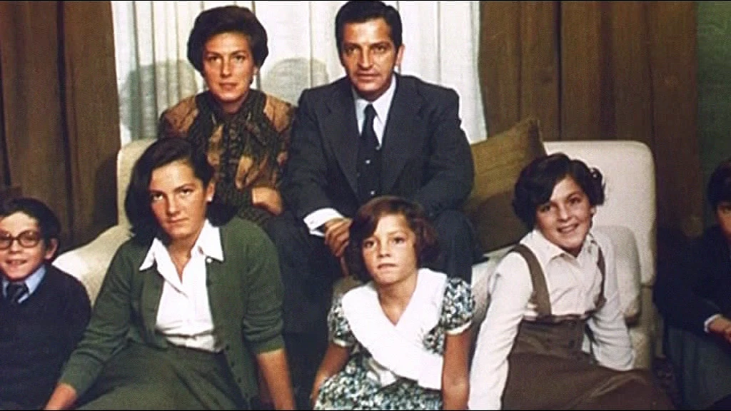 La familia de Adolfo Suárez