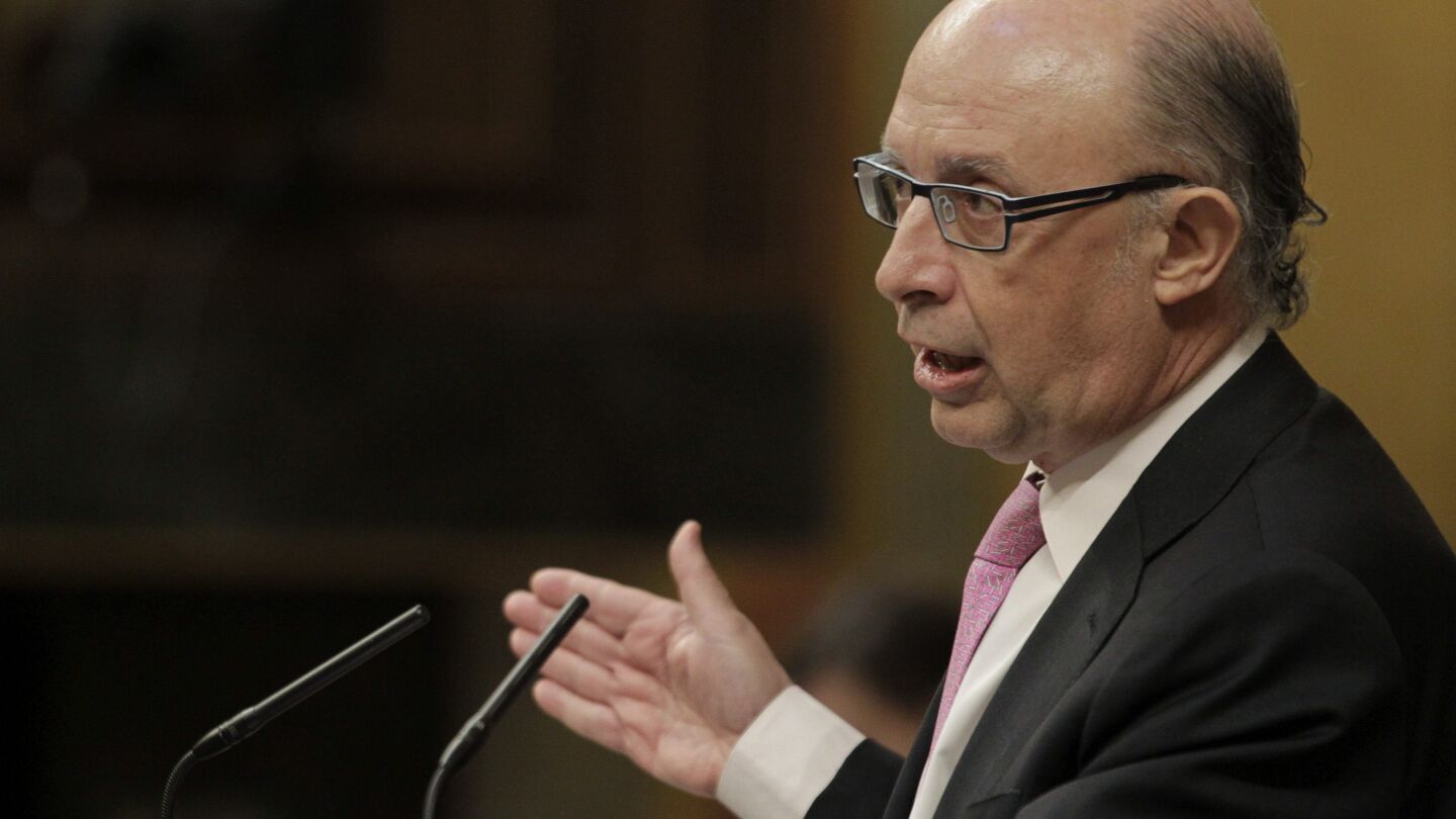 Montoro, durante una comparecencia p&uacute;blica