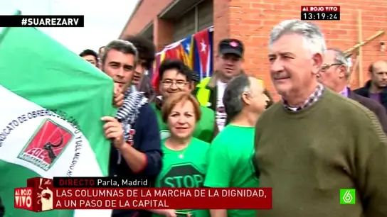 Miembros de la marcha por la dignidad Miembros de la marcha por la dignidad