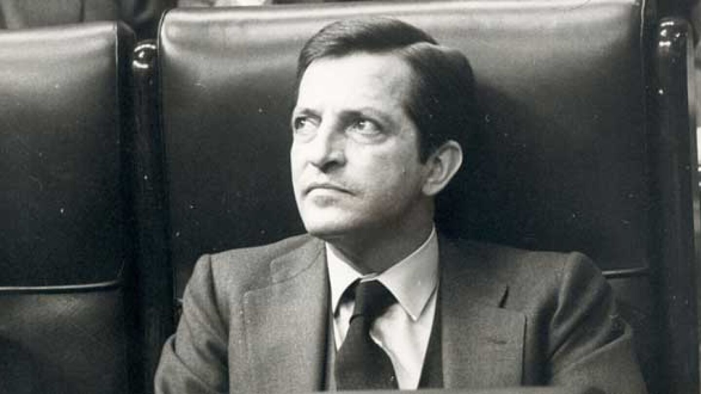 Adolfo Su&aacute;rez en el Congreso