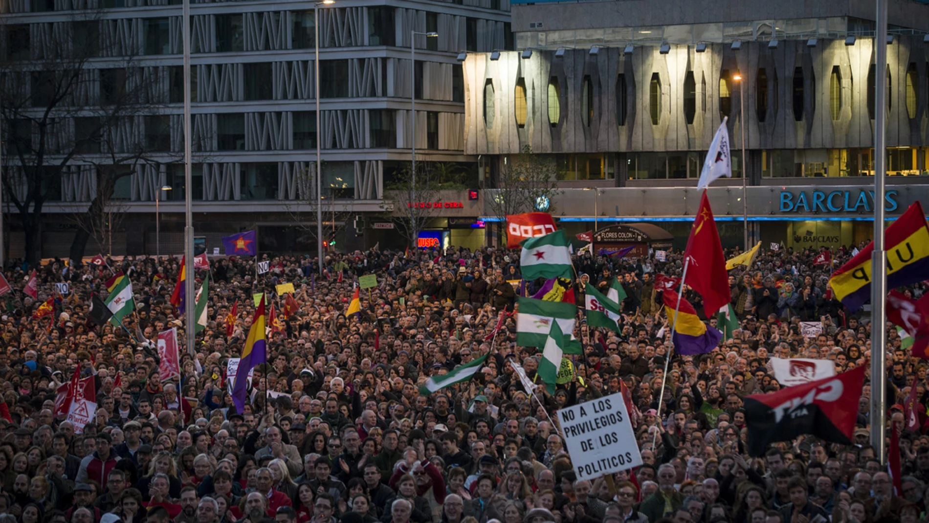 La Marcha por la Dignidad recorre Madrid