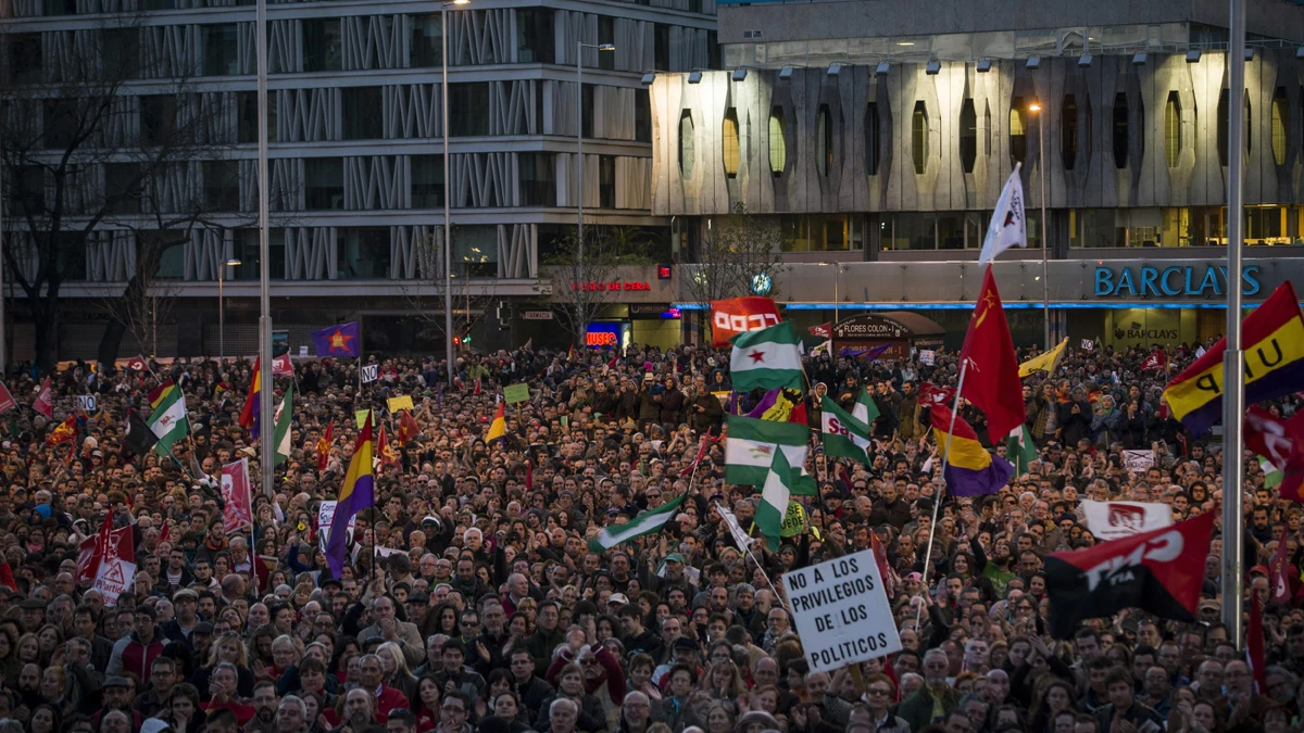 La Marcha por la Dignidad recorre Madrid