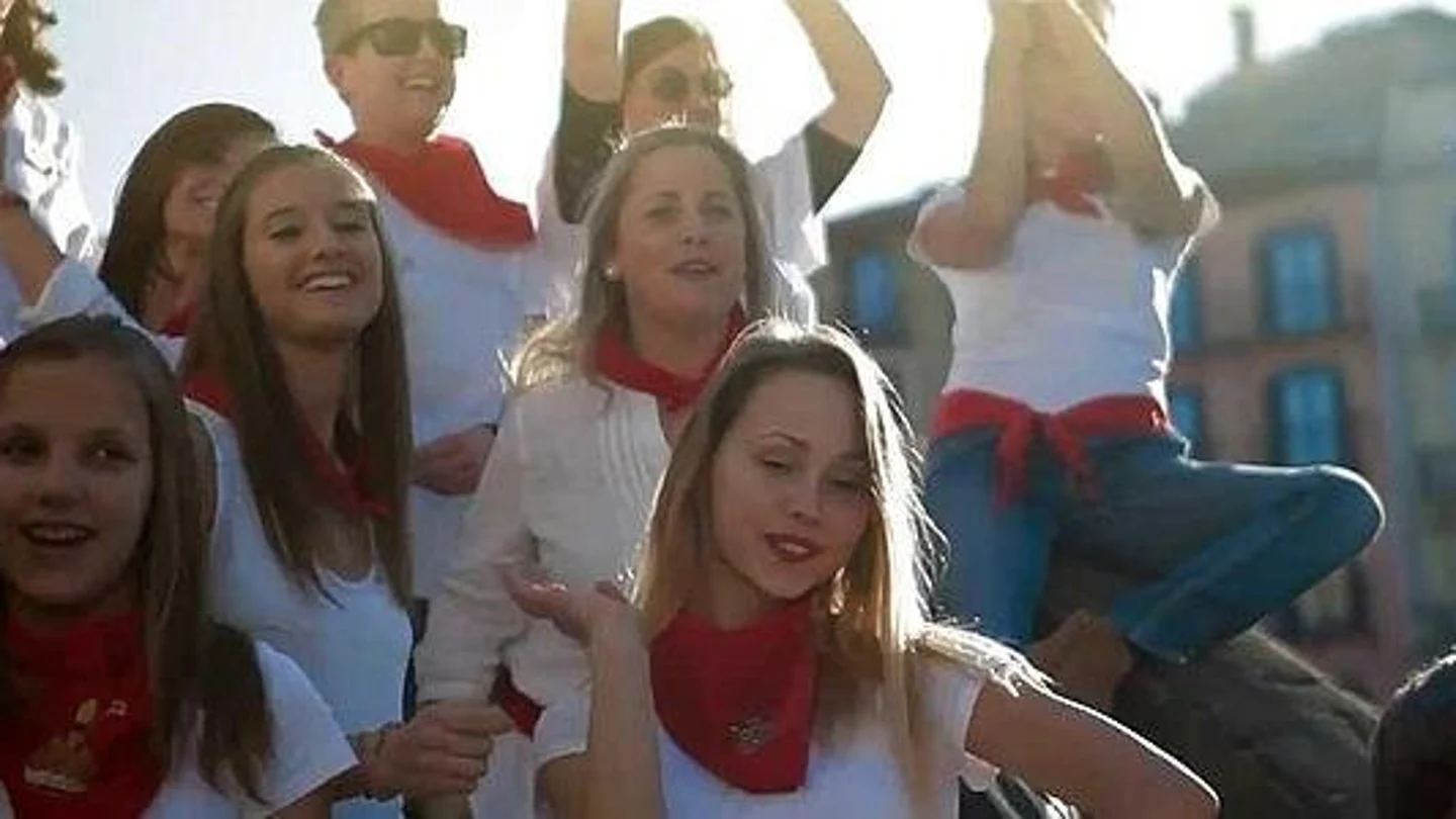 Pamplona hace su vídeo "happy" vestida de San Fermín Pamplona hace su vídeo "happy" vestida de San Fermín
