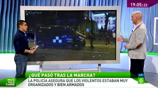 Giraldo en 'Más Vale Tarde' Giraldo en 'Más Vale Tarde'