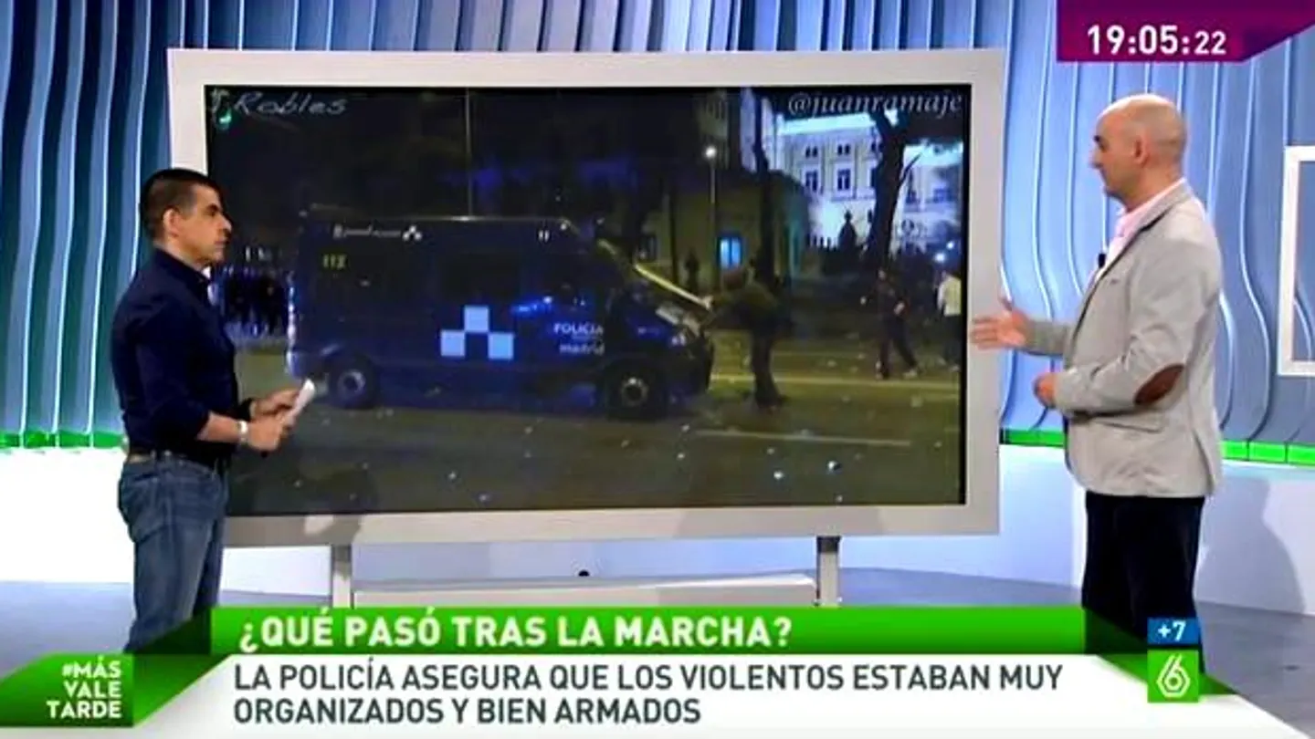 Giraldo en 'Más Vale Tarde' Giraldo en 'Más Vale Tarde'