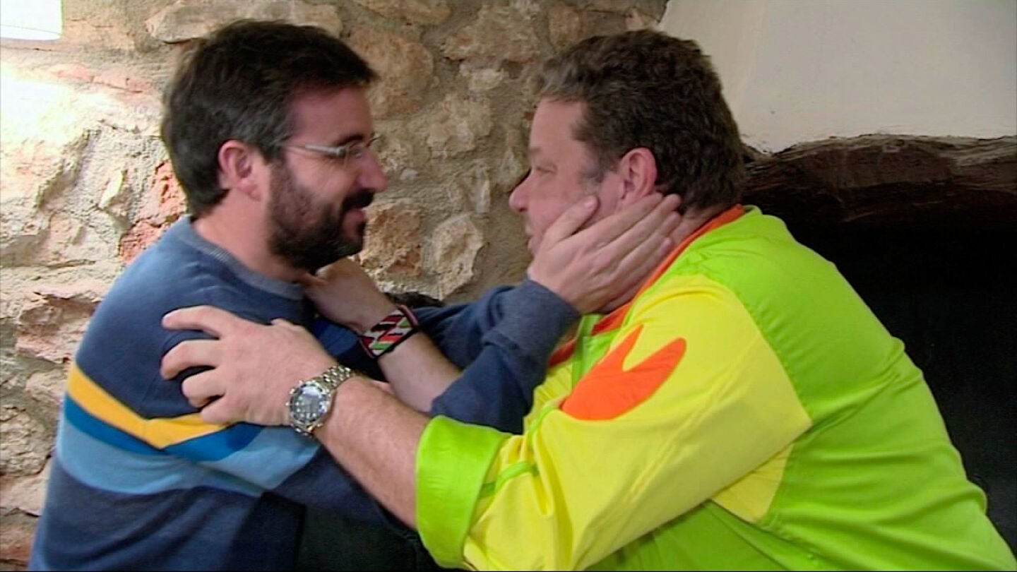 Jordi &Eacute;vole con Alberto Chicote