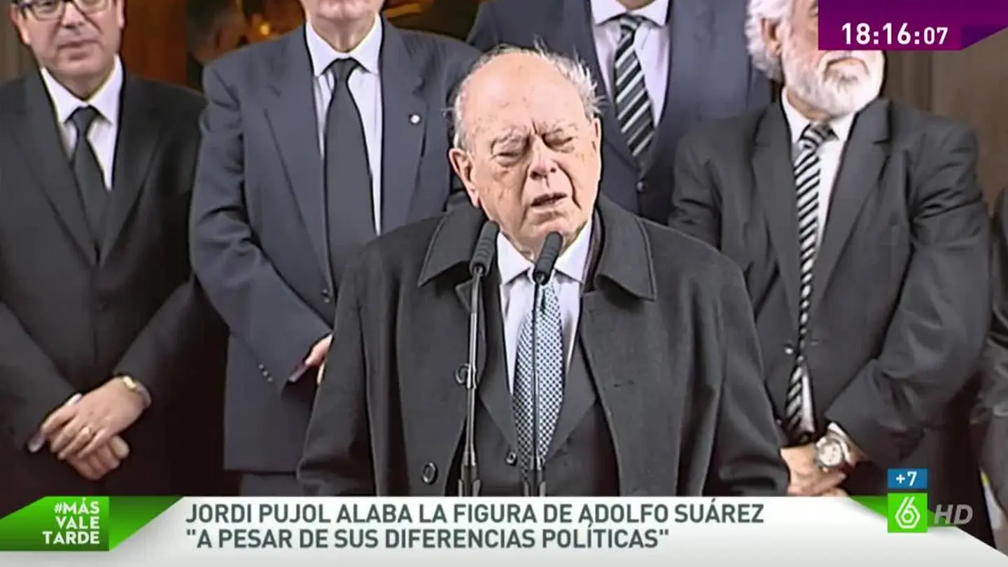 Jordi Pujol habla sobre Suárez Jordi Pujol habla sobre Suárez