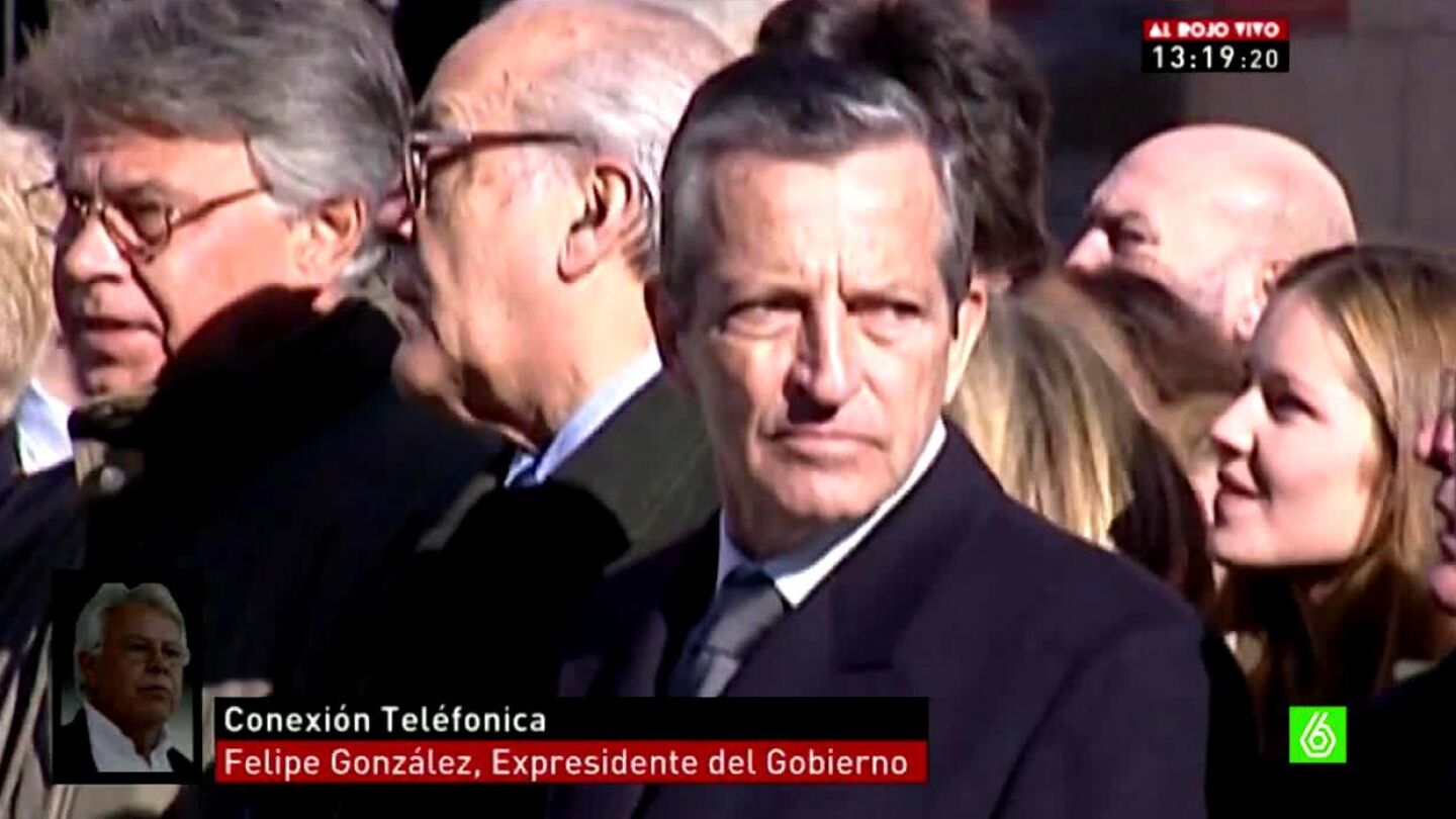 Gonz&aacute;lez con Calvo Sotelo y Su&aacute;rez
