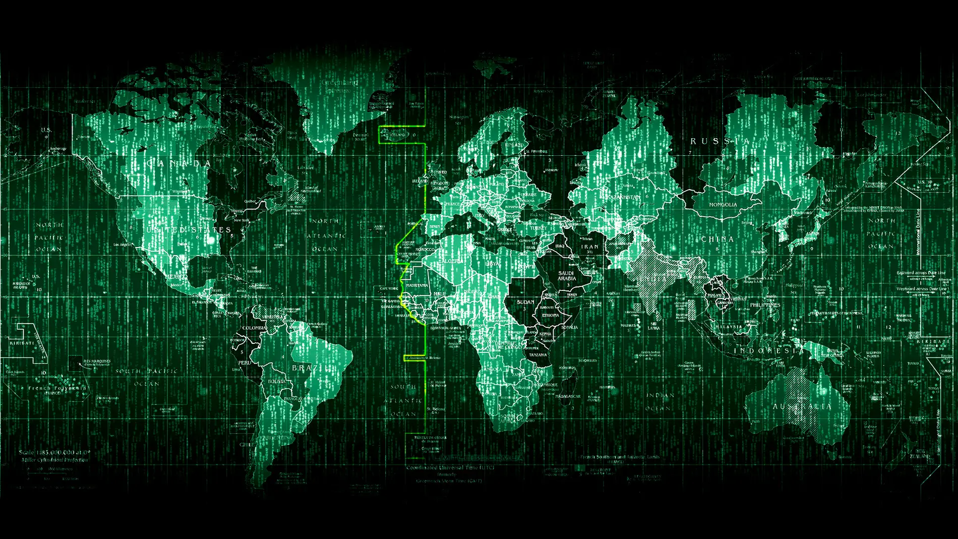 Mapa tecnológico del mundo