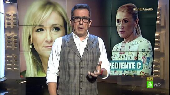 Cristina Cifuentes est&aacute; en el aire