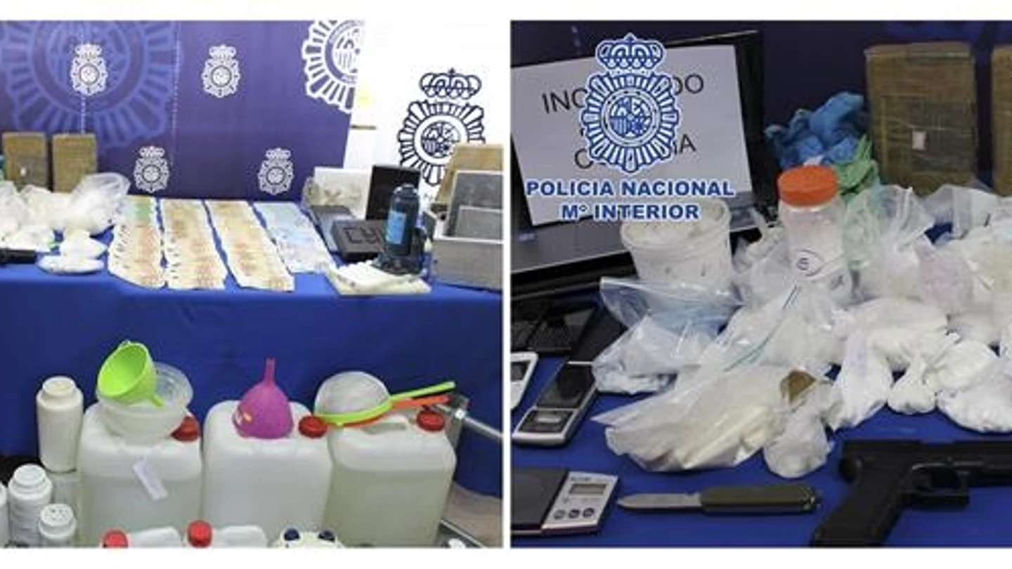 Desarticulada una red con dos laboratorios de cocaína en Madrid y Valencia Desarticulada una red con dos laboratorios de cocaína en Madrid y Valencia