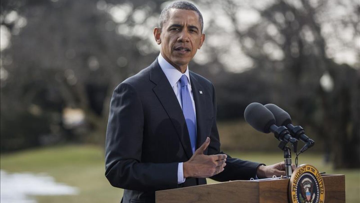 Obama reclama a Rusia que retire sus tropas de la frontera ucraniana 