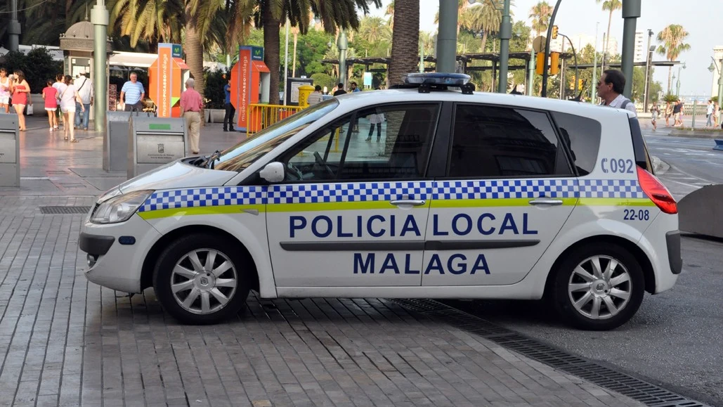 Coche patrulla de la Policía Local de Málaga