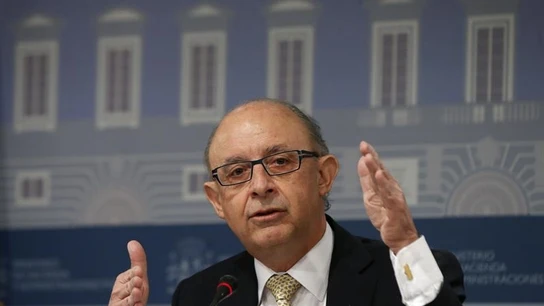 El ministro de Hacienda, Cristóbal Montoro El ministro de Hacienda, Cristóbal Montoro