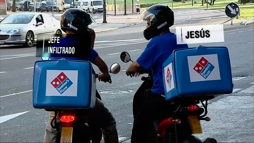 El jefe infiltrado en Domino's Pizza