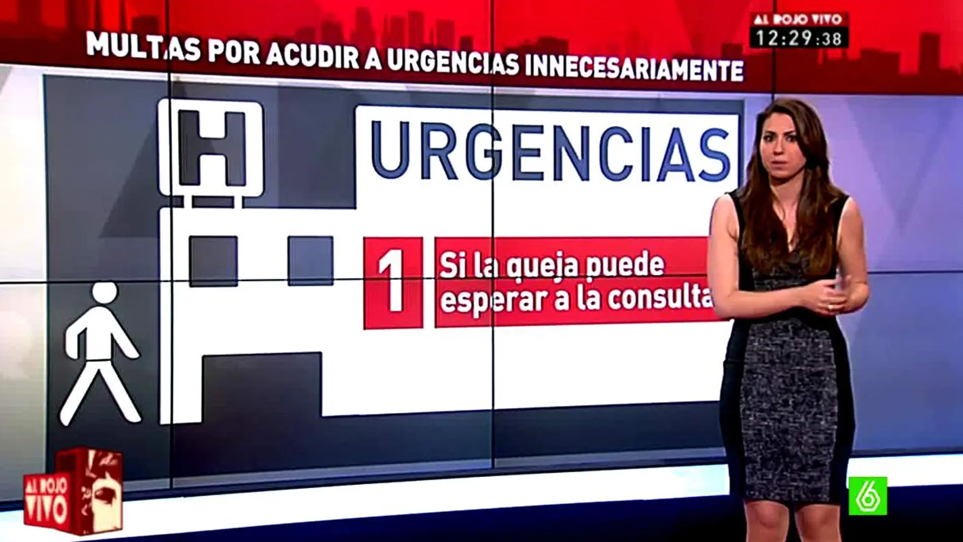 Inés García analiza las multas por ir a urgencias