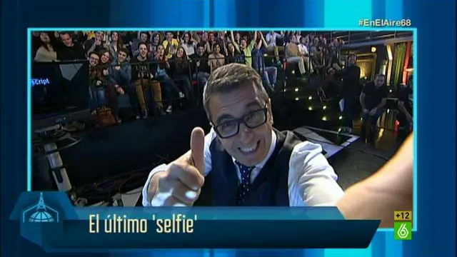 El último selfie de Buenafuente El último selfie de Buenafuente
