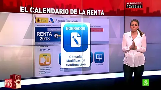 Inés García analiza el calendario de la renta Inés García analiza el calendario de la renta