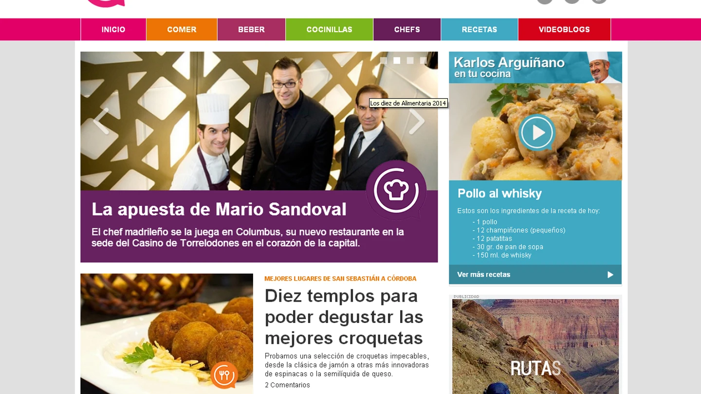 Web Cocinatis Web Cocinatis