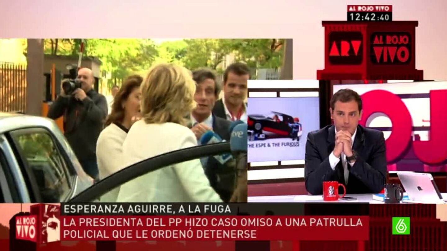Albert Rivera opina sobre Aguirre en arv