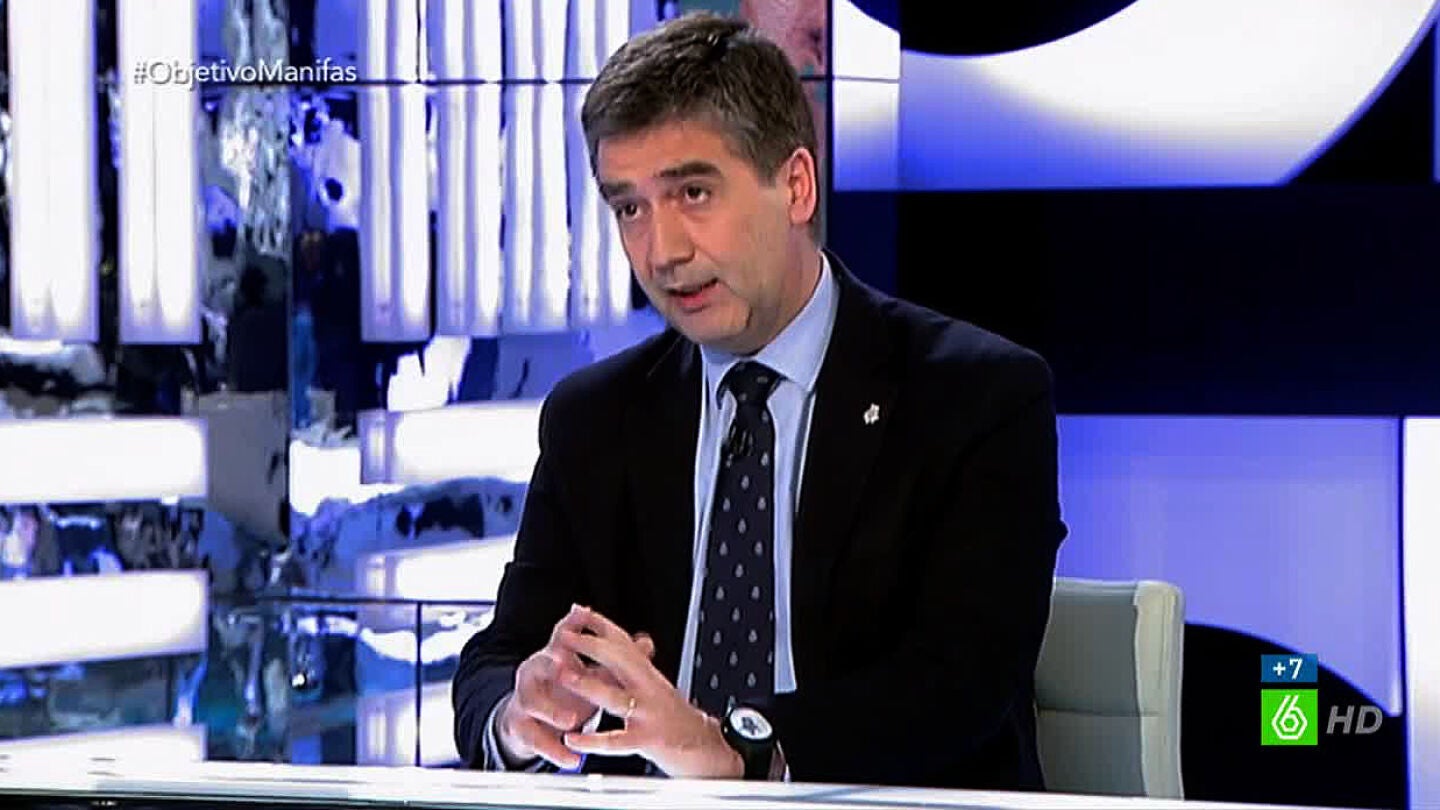 Ignacio Cosid&oacute;, director general de la Polic&iacute;a