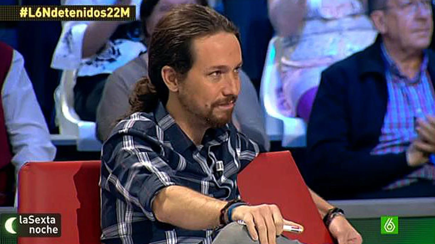 Pablo Iglesias en laSexta noche Pablo Iglesias en laSexta noche