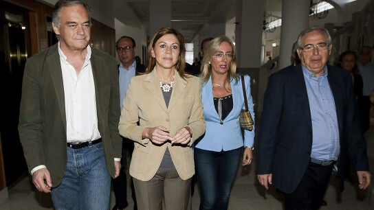 Cospedal asegura que Rajoy defender&aacute; en el Congreso que la soberan&iacute;a es de todos los espa&ntilde;oles
