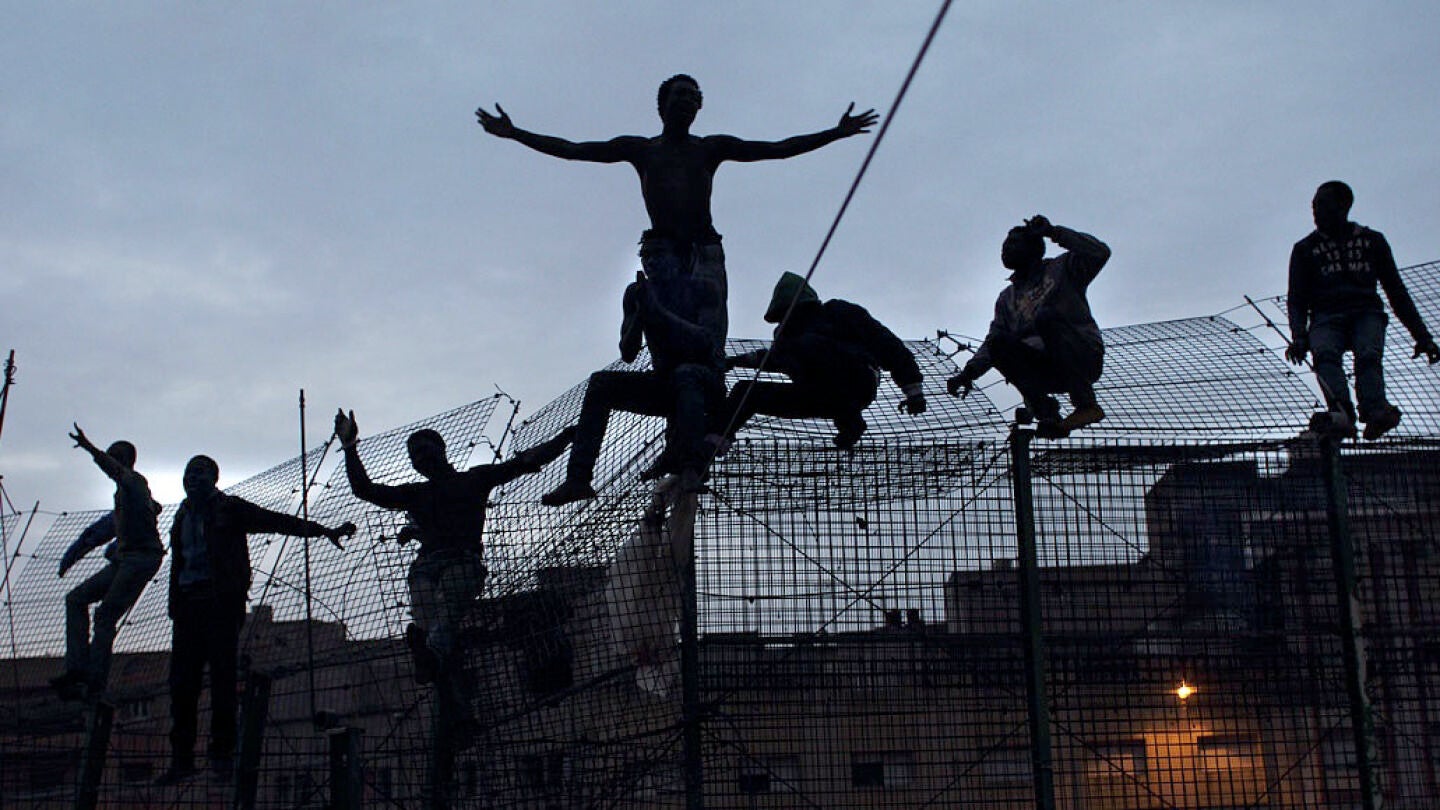Salto a la valla de Melilla