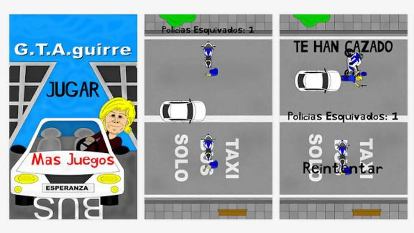 El videojuego de Esperanza Aguirre El videojuego de Esperanza Aguirre