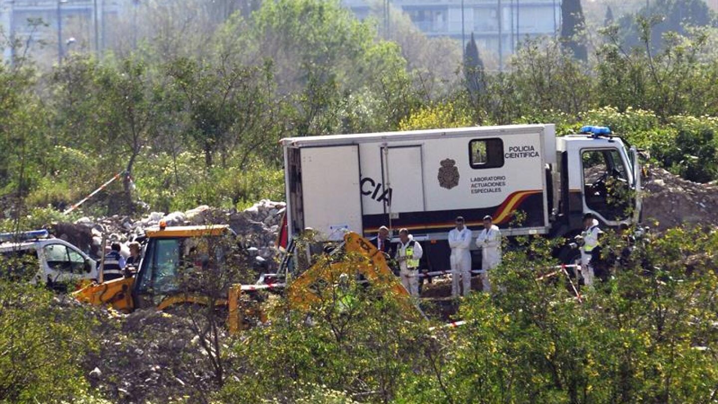 La Polic&iacute;a cient&iacute;fica analiza los restos encontrados