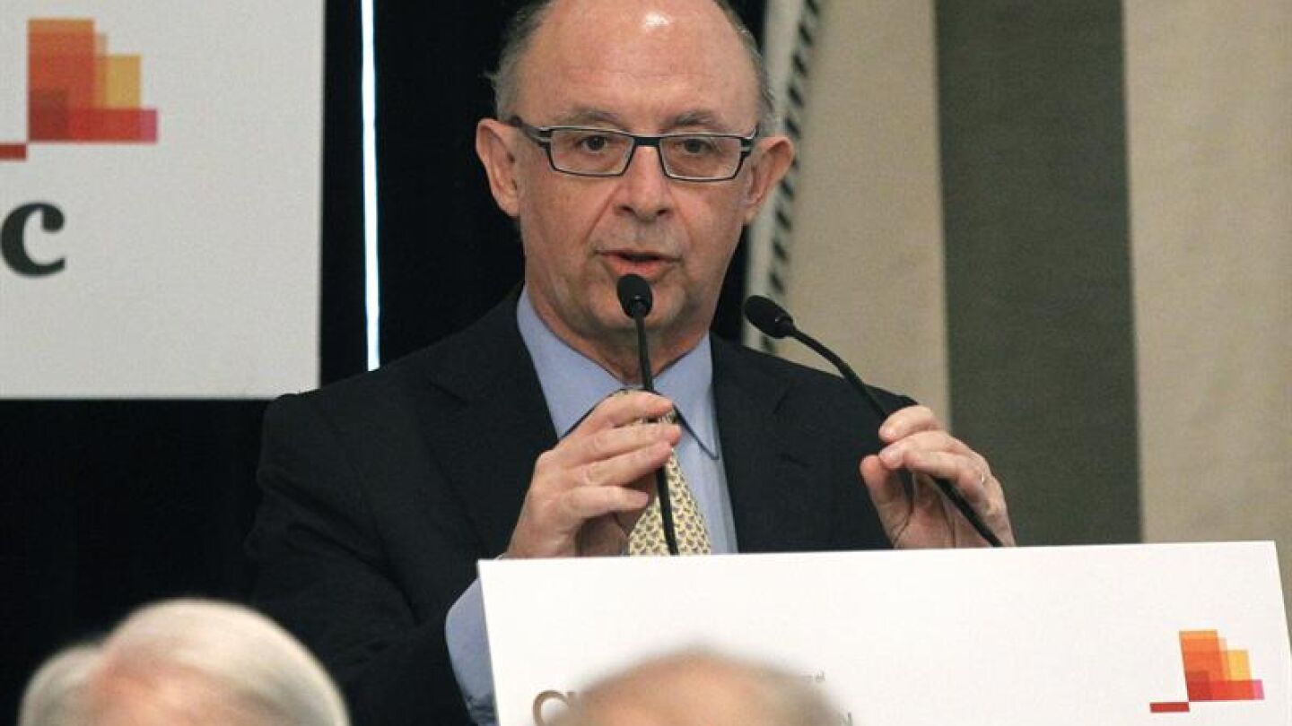 Crist&oacute;bal Montoro durante una conferencia (Archivo)