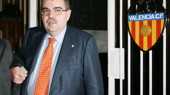 El expresidente del Valencia Juan Soler El expresidente del Valencia Juan Soler