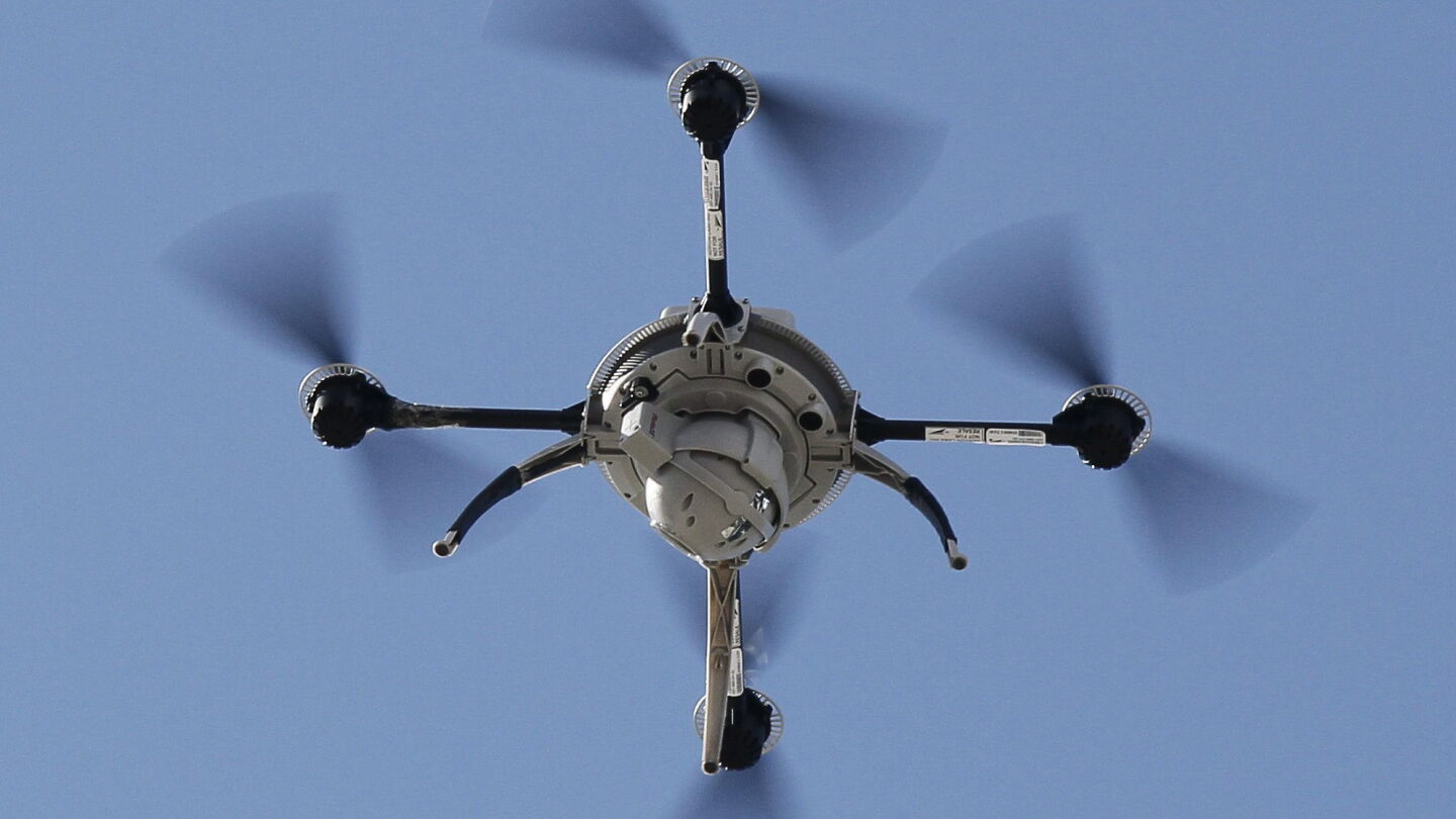 Un avi&oacute;n no tripulado o dron