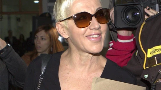 La cantante Ana Torroja a su llegada a los Juzgados de Palma La cantante Ana Torroja a su llegada a los Juzgados de Palma